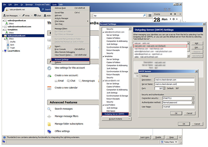 hotmail error 550 relay not allowed