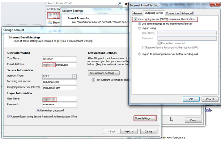 How to fix ‘550 Relay not permitted’ in Outlook Express on Windows: